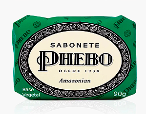 Sabonete em barra vegetal amazonian 90g, PHEBO.