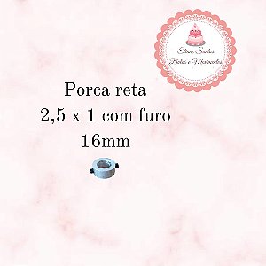 Porca reta de regulagem