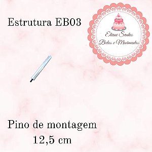 Pino da estrutura EB03 - 12,5 cm