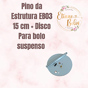 Pino EB03 -15 cm com disco/ para bolo suspenso
