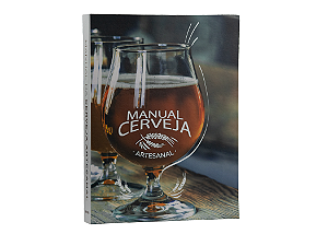 LIVRO CAIXA DECORATIVO -  MANUAL DA CERVEJA ARTESANAL - 35.5X27X5