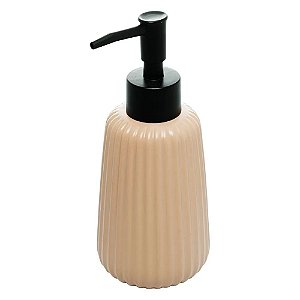 PORTA SABONETE LIQUIDO DE CERÂMICA BALOON NUDE - WOLFF 270ML