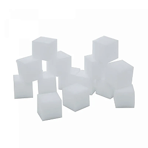 Conjunto 24 Esponjas Mágicas em Cubo de Melamina 3cm - Lyor