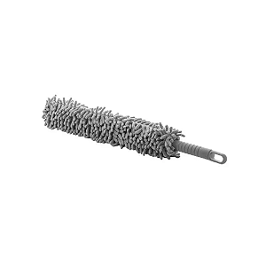 ESPANADOR DE MICROFIBRA COM ENCAIXE PARA CABO LYOR 56X8,5CM CINZA