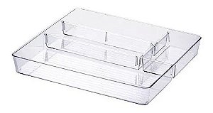 Organizador De Talheres Diamond 39x34x5,5cm com Divisórias