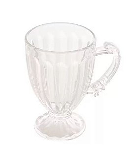 JOGO DE XÍCARA DE CHÁ CRISTAL IMPERAL 6 PEÇAS - 200 ML