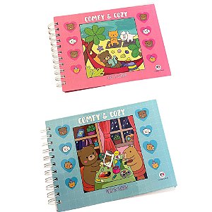 Comfy and Cozy - Livro para Colorir
