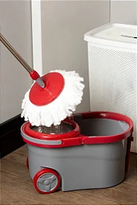 Mop Giratório Plus com Rodas 12L