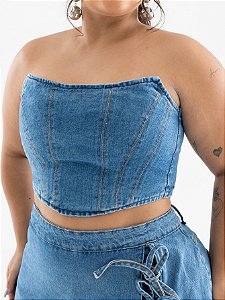 Cropped Jeans Tomara Que Caia