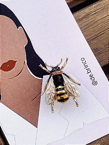 Broche Abelha Real