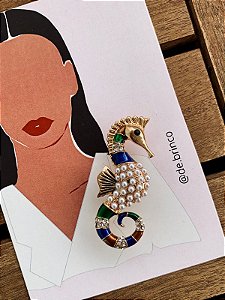 Broche Cavalo Marinho