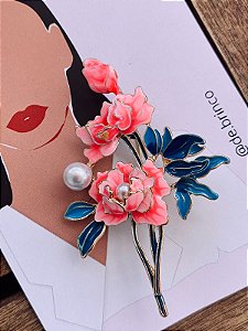 Broche Rosas