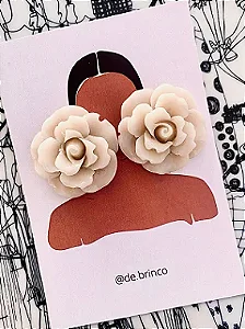 Brinco Gabriela off white