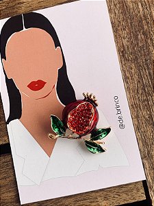 Broche Romã