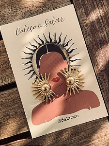 BRINCO SOLEIL DOURADO