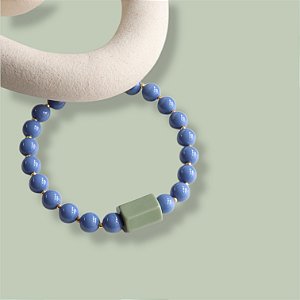 Colar Bubble Azul