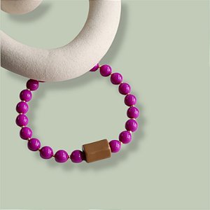 Colar Bubble Magenta