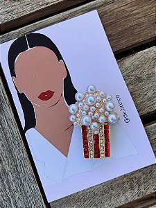 Broche Pipoca