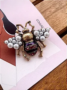 Broche Abelha Vintage