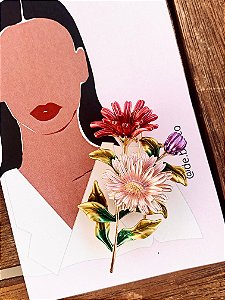 Broche Ramalhete Colors