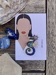 Broche Cavalo Marinho