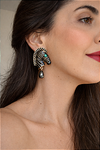 Brinco Zebra (toda preta)