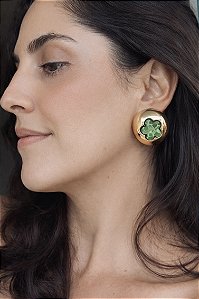 Brinco Fiore Verde