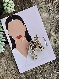 Broche Sapo Vintage