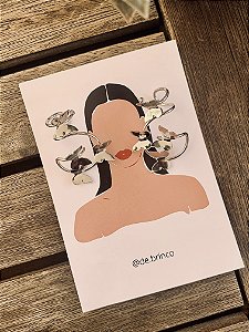 Brinco Earcuff Panapaná Prateado
