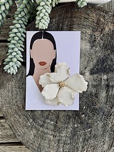 Broche Camélia
