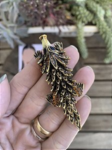 Broche/pingente Pepe Articulado Dourado