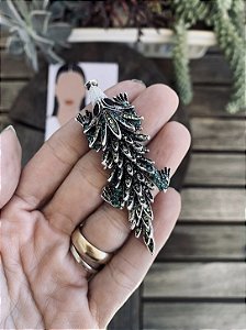 Broche/ pingente Pepe Articulado Prata