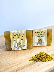 Sabonete Vegetal Camomila & Calêndula - 100G