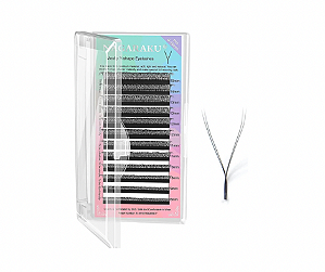 Cílios Nagaraku YY 0,07 – Curvaturas C, D & DD (Volume Natural)