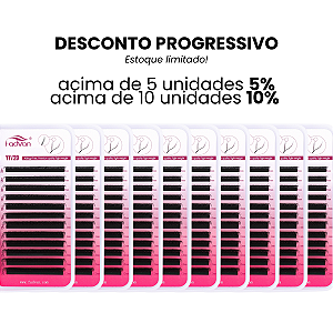 Cílios Fadvan YY 0,07 – Volume Brasileiro 2D