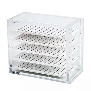 Box lash em acrílico organizador de cílios
