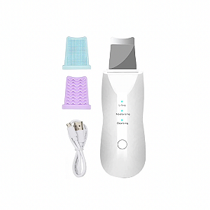 Espátula vibratória removedor e massageador facial