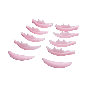 Molde curvatura e projeção lash lifting superior e inferior morceguinho