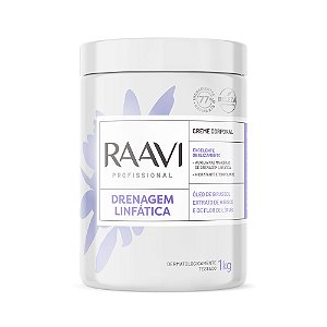 Creme Corporal Drenagem Linfática Raavi