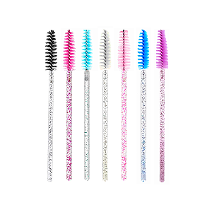 Escovinhas Descartáveis com Glitter – Pacote com 50 unidades