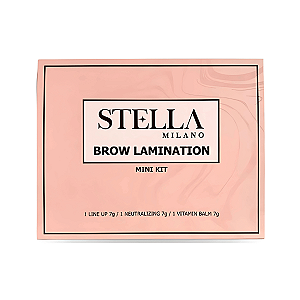 Kit Stella Milano 3 Passos Brow Lamination - Mini 7g