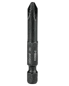 Bits ponteira phillips com encaixe sextavado 1/4", nº 2 x 50,8 mm, 691 R50, GEDORE