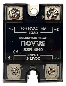 RELE DE ESTADO SOLIDO SSR-4810  10A / 480VAC 8824011010 NOVUS