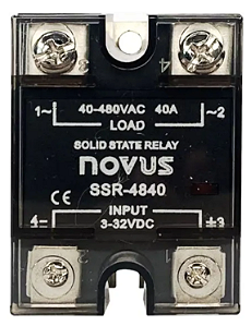 RELE DE ESTADO SOLIDO SSR-4840  40A / 480VAC 8824011040 NOVUS