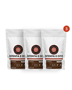 Kit 3 Cafés Especial Oitenta e Oito Clássico 250g