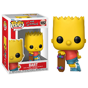 Pop! TV: Os Simpsons - Bart Simpson c/ Skateboard