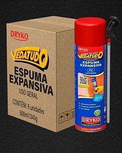 ADESIVO SELANTE ESPUMA PU - 500 ML