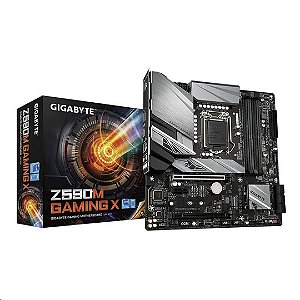 Placa Mãe Gigabyte Z590m Gaming X Lga1200 11a Geração Ddr4