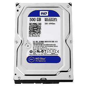 Hd Disco Rígido 500gb Western Digital 7200 Rpm Wd5000azlx Desktop Ou Dvr