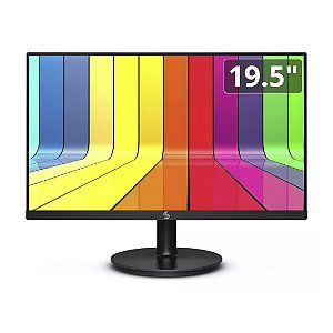 Monitor 19.5 Led 3green 75hz Hd Gamer 2ms Hdmi E Vga Vesa Cor Preto 110v 220v